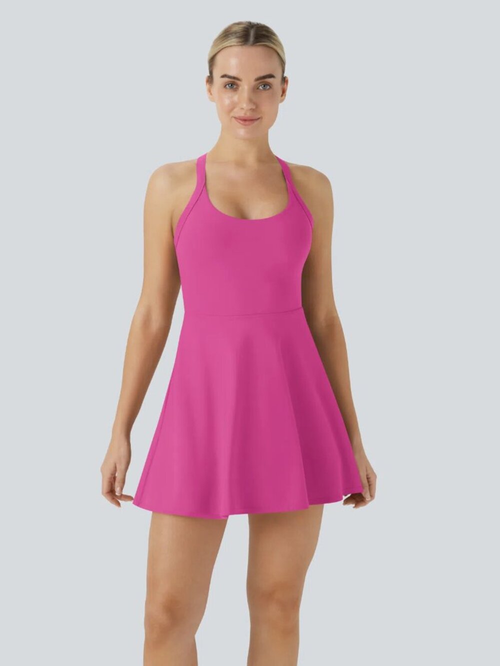 Halara SoftlyZero Airy Backless Dress - S